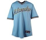 Milwaukee Brewers Cooperstown Replica Throwback Jersey