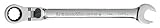 GearWrench 9711 11/16-Inch Flex-Head Combination Ratcheting Wrench [並行輸入品]