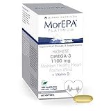 Morepa Platinum Highest Omega 3 With Vitamin D 1100Mg (Orange Flavour)