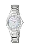 Citizen Eco-Drive Silhouette Diamond Mother-of-pearl Dial Women's watch #EW2130-51D