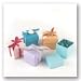 Teal Favor Boxes