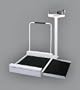 Wheelchair Scale w/Eye-Level Beam - Measures in Lbs.