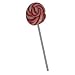 Large Strawberry & Cream Lollipop x2