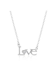 Love Script Necklace