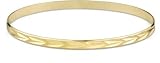 Vineyard Design Bangle Bracelet, 14K Gold