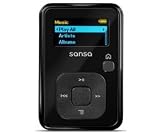 SANDISK Sansa Clip+ 2 GB MP3 Player with FM Radio - black + USB Mains Charger + Loud speakers 2.0 SBP1100