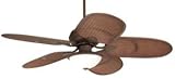 52" Casa Vieja® Rattan Outdoor Tropical Ceiling Fan