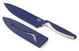 Kitchen & Housewares : Kuhn Rikon Colori Nonstick Chef's Knife, Blue