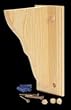 WADDELL 5/4 SHELF BRACKET 9X13