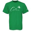 Sport Authentics by adidas Boston Celtics Green Retro Logo Super Soft T-shirt