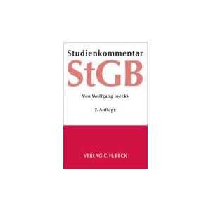 Joecks: StGB Studienkommentar