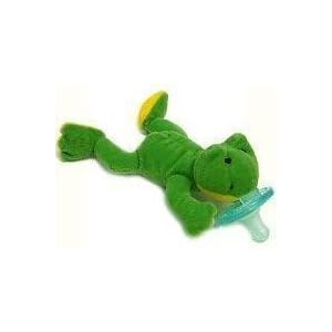 Buy Wubbanub Infant Plush Toy Pacifier Green Frog by WubbaNub now!