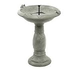 Smart Solar Country Gardens Solar Birdbath