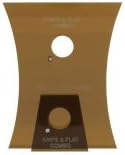 Lindsay Engraving Templates For Square Gravers - Size - Flat & Knife Combo