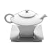 Tramontina 16095/000 Teekanne mit Untersetzer 0,6 l Teatime