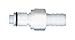 CPC (Colder) PMCD2203 Quick-Disconnect Hose Barb Insert; Valved, 3/16" Tube ID, Acetal