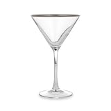 Mikasa Classic Platinum Martini Glasses Set of 2
