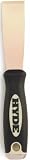 Hyde Tools 06080 1-1/4-Inch MaxxGrip Pro Stiff Brass Hammer Head Putty Knife