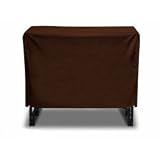 Outdoor Living : Two Dogs Designs 96-Inch Log Rack Cover, Chocolate Brown