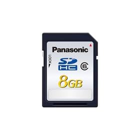 Panasonic Class 6 8GB SDHC card