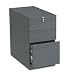 Flagship K Pull Mobile Box/Box/File Pedestal, Charcoal, 28-7/8 Deep