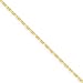 14k 1.25mm Anchor Cable Pendant Chain Necklace - 16 Inch