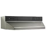 Broan 893904 39 Under Cabinet Range Hood with 460 CFM Internal Blower and Standard Heat Sentry: Stainless Steel