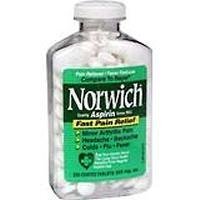 NORWICH ASPIRIN TABS Size: 250