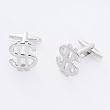 Dashing $$$$ (Dollar Sign) Cufflinks