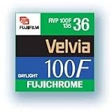 FujiFilm Fujichrome Velvia RVP 100F 135-36 Colour Slide Film 1 Roll