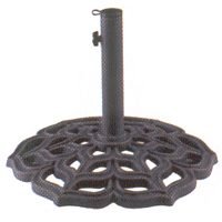 CAST IRON UMBRELLA BASE BRONZE by 