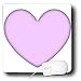 Patricia Sanders Creations - Sweet Pink Heart- Valentines Day- Love- Romantic Art - Mouse Pads