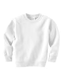 Rabbit Skins Toddler 7.5 oz Sweatshirt. 3317 - 4T - White