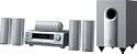 Onkyo HT-S4100 5.1 Channel Home Entertainment System (Set of Seven, Silver)