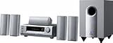 Onkyo HT-S4100 5.1 Channel Home Entertainment System (Set of Seven, Silver)