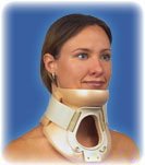 ITA-MED Extra Firm (Philadelphia) Cervical Collar with Tracheotomy opening, adult