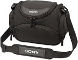 Soft Carrying Case (Textile) for Cyber-shot except High-end F/R series (Include shoulder strap)