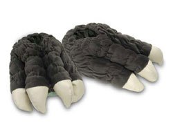 Toy Vault TV09131 Godzilla Feet Plush Slippers
