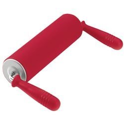 Kaiser Bakeware Kaiser Flex Red Silicone Upright 10-Inch Rolling Pin
