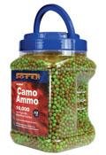 Crosman Camo Ammo 6mm plastic airsoft BBs, 0.12g, 