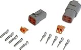 MSD Ignition 8187 4-Pin Electrical Wiring Connector