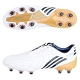 アディダス F50 i TUNIT レザー スターターパッケージ LM ホワイト&times;ネイビー&times;ゴールド