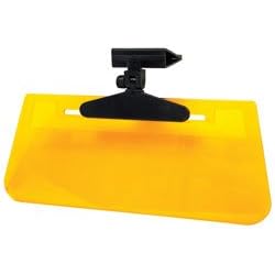 Custom Accessories 70036 Ray Stopper Clip-On Sun Visor - Yellow (1 Each)