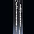 GLASS ICICLE ORNAMENTS - 5.5