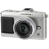 Olympus E-P2 - Digital camera - mirrorless system - 12.3 Mpix - Olympus M.Zuiko Digital 17mm lens - supported memory: SD, SDHC - silver