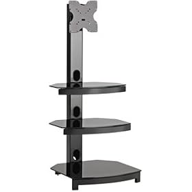 OmniMount G303-FP-DARK 23-Inch to 37-Inch Stellar Series 3-Shelf AV Stand with Flat Panel... by Sharp