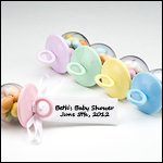 Pacifier Baby Shower Favor Kit (Set of 20)