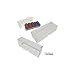 Casino Supplies And Playing Cards Clear Acrylic Chip Rack Cover (pack Of 2) Pack of 2 pcs