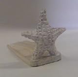 Starfish Hand Carved Wooden Doorstop Wedge