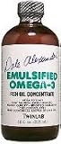 TwinLab - Emulsified Omega-3 Fish Oil, 12 fl oz ( Four Pack)
